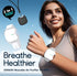 Wearable Fashion Ion Personal Oxigen Purification, 2 in 1 , necklace or Wristband 3D Black